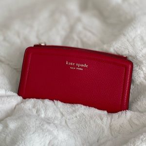 Kate Spade Knott Zip Slim Wallet